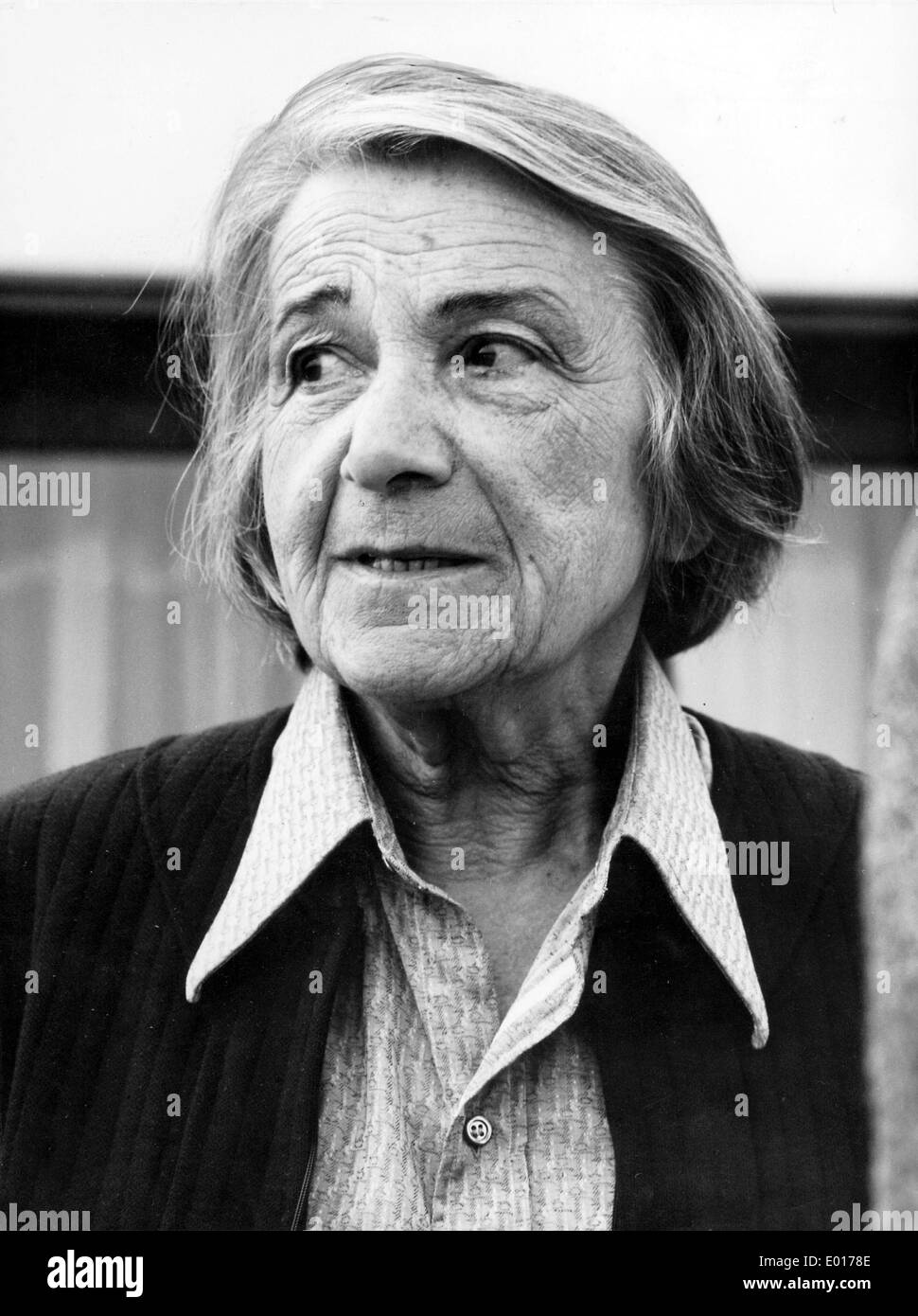 Nathalie Sarraute, 1977 Stockfoto