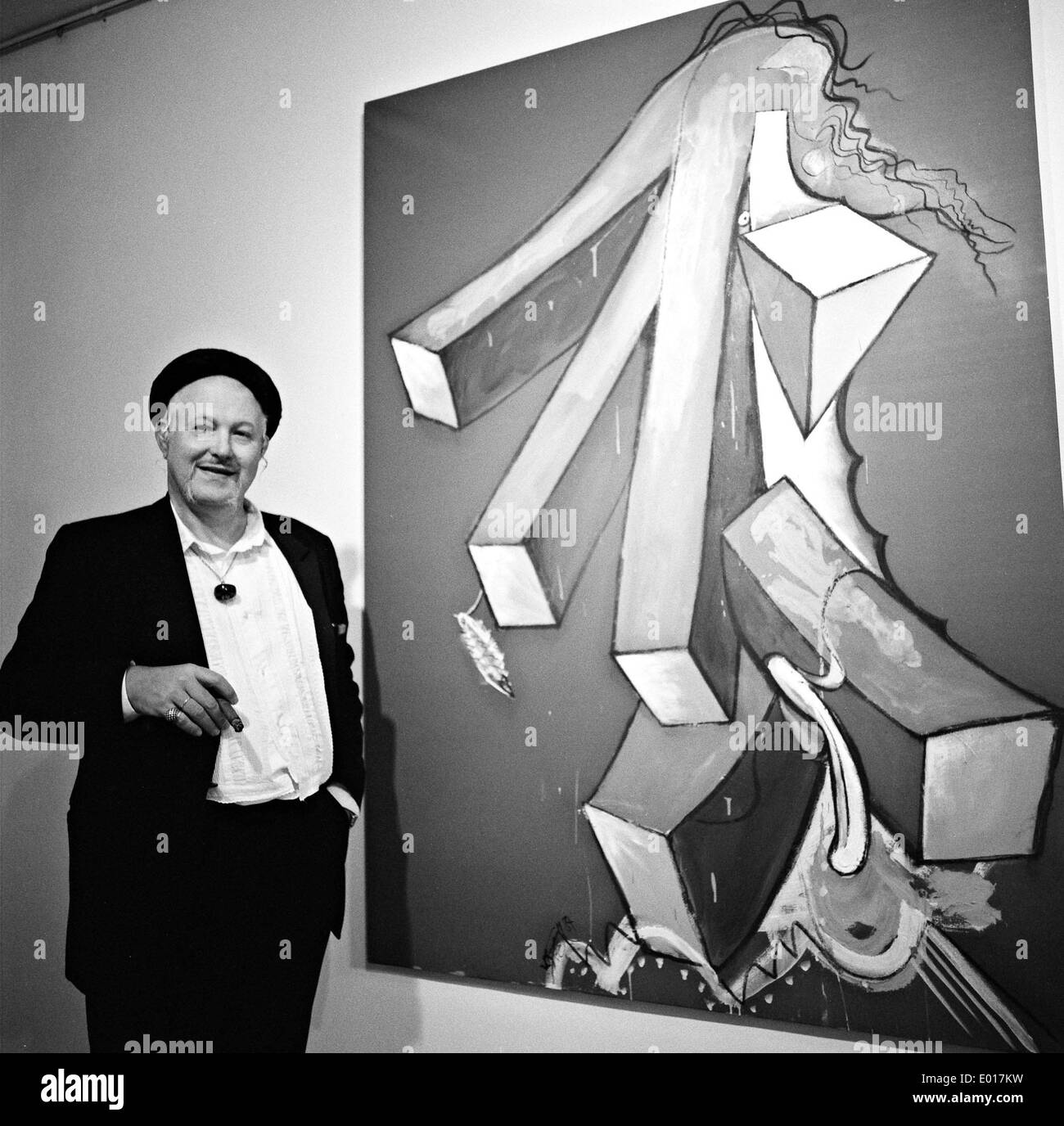 Wolf Vostell, 1985 Stockfoto