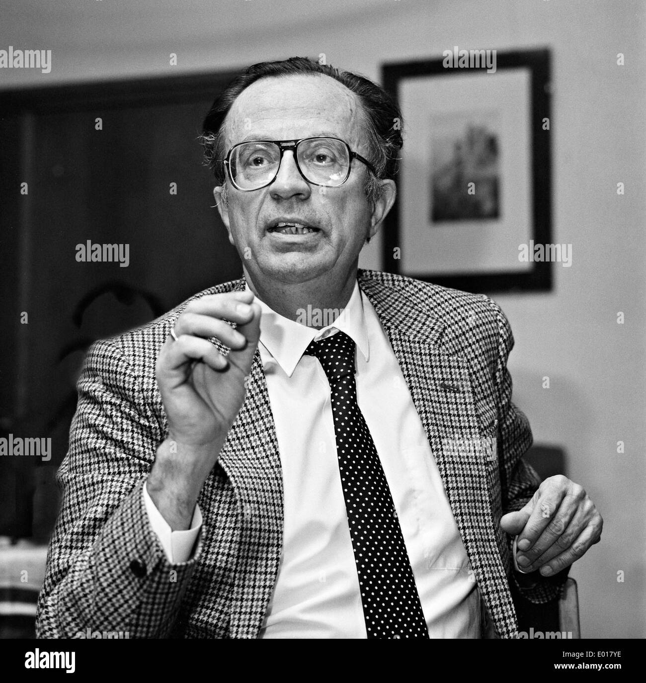 Heinz Kaminski, 1980 Stockfoto