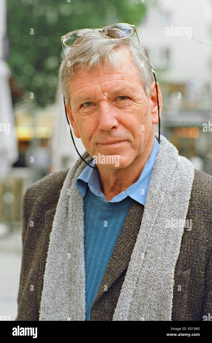 Amos Oz, 2002 Stockfoto