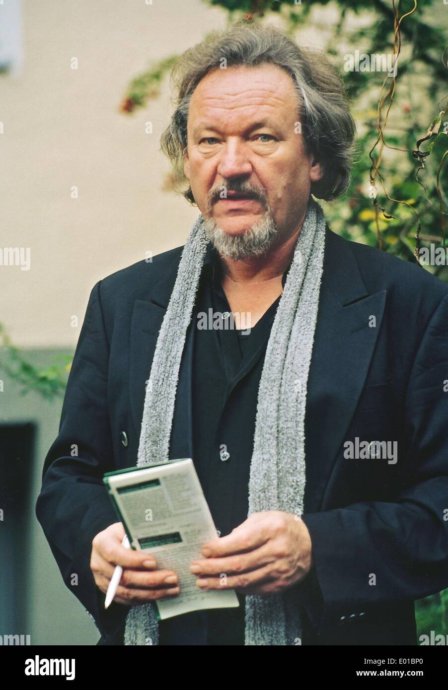 Klaus Theweleit, 2002 Stockfoto