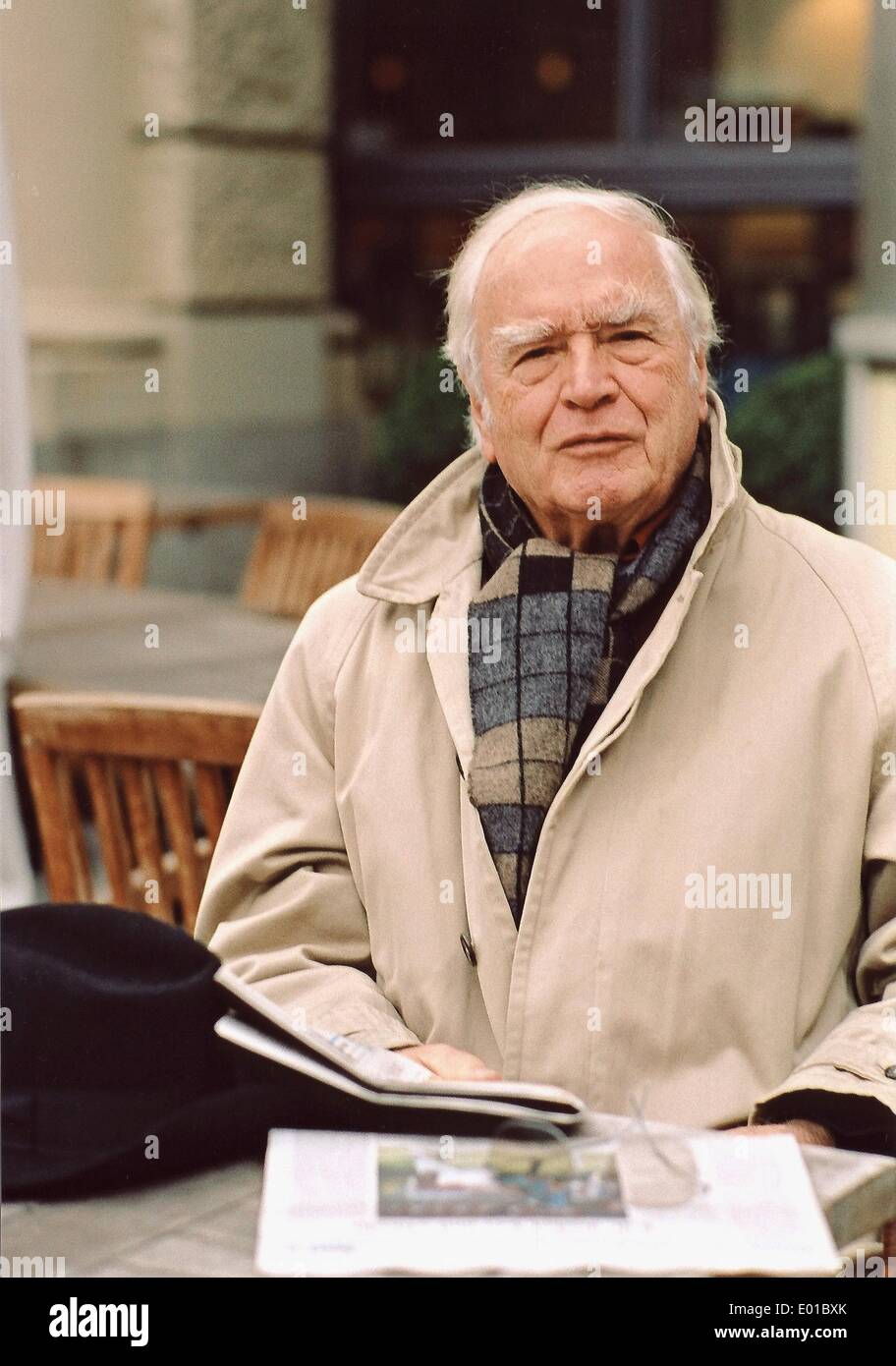 Martin Walser, 2003 Stockfoto