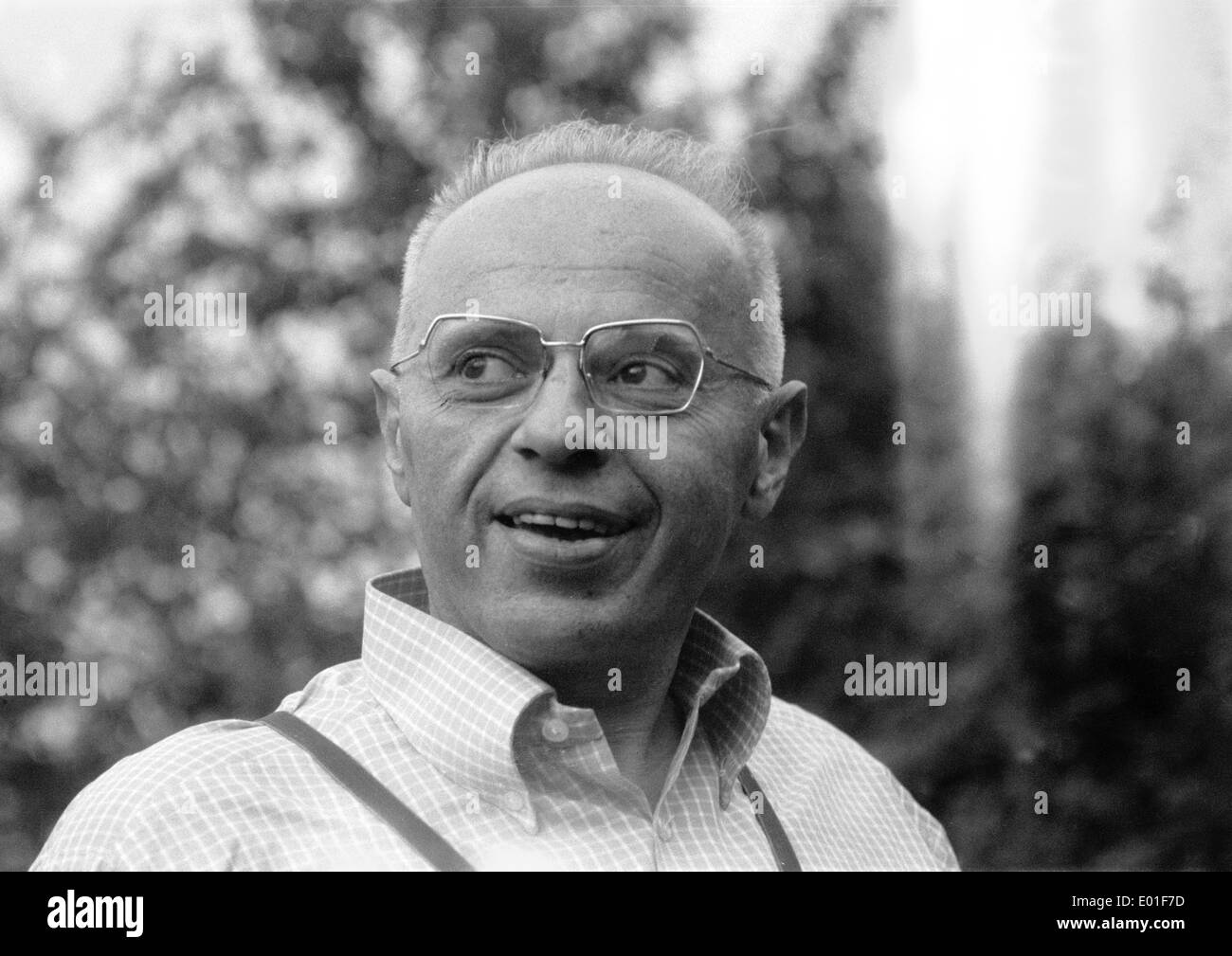 Stanislaw Lem, 1973 Stockfoto