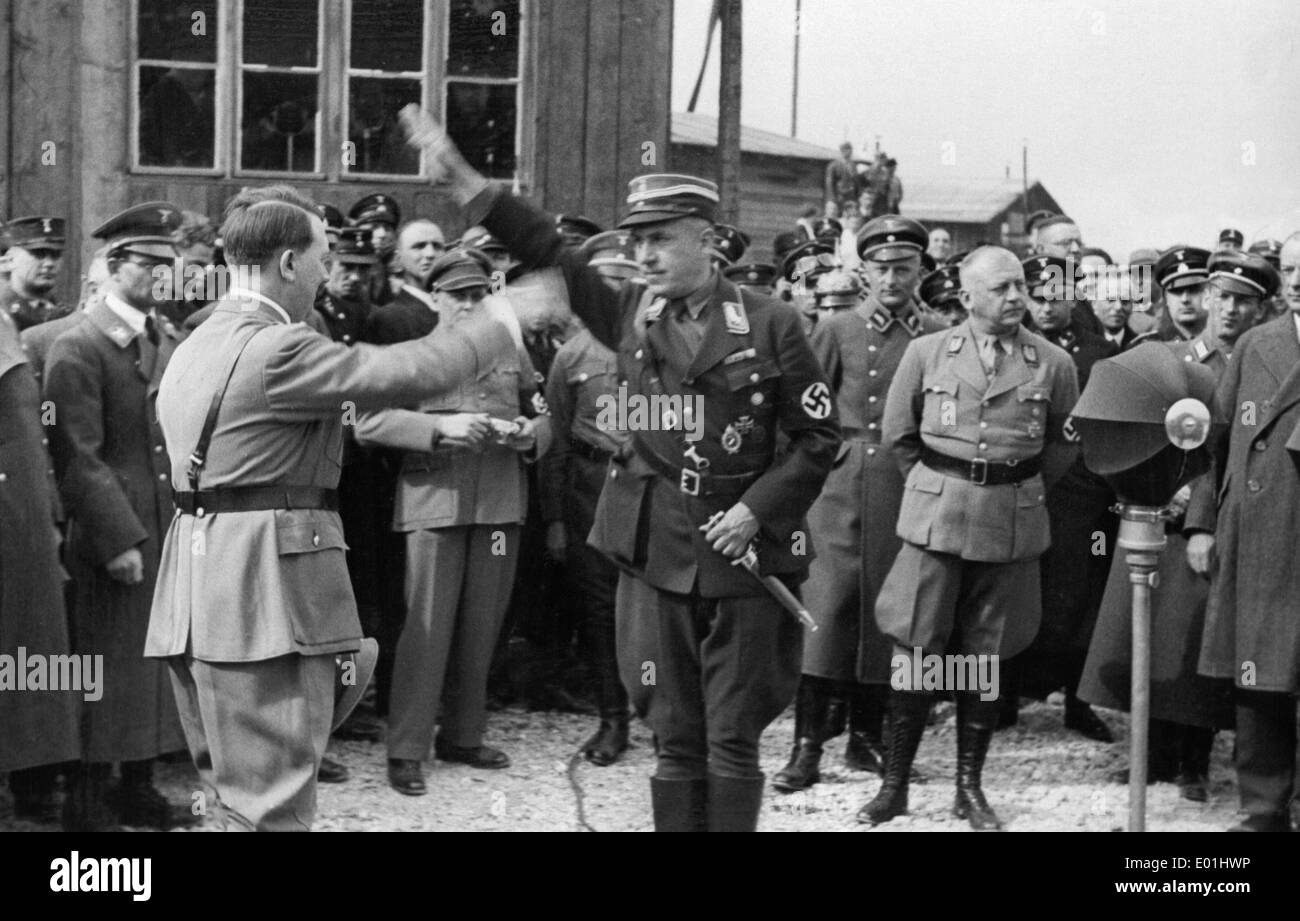 Adolf Hitler und Adolf Wagner Stockfoto