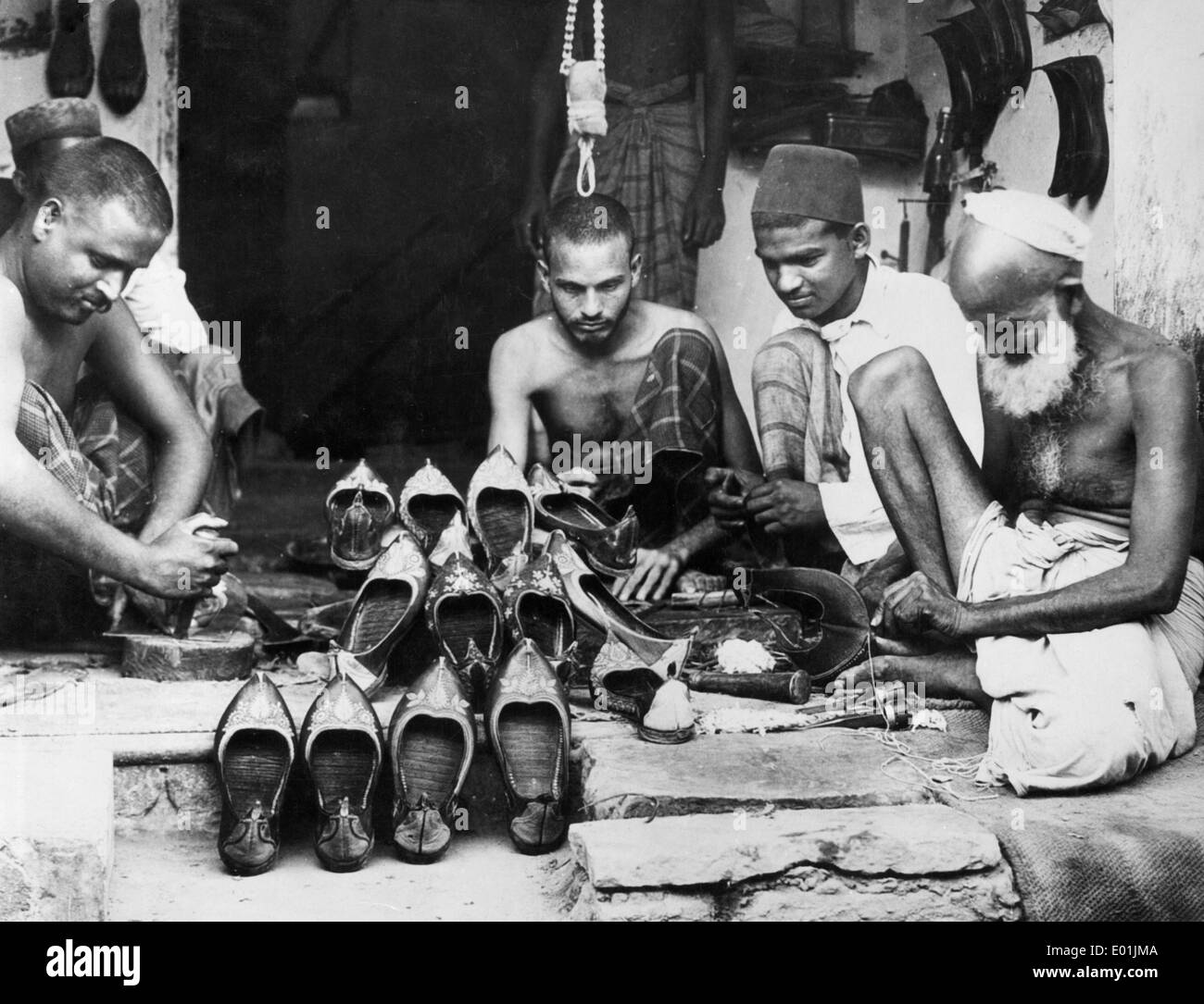 Indische Schuhmacher, 1931 Stockfoto