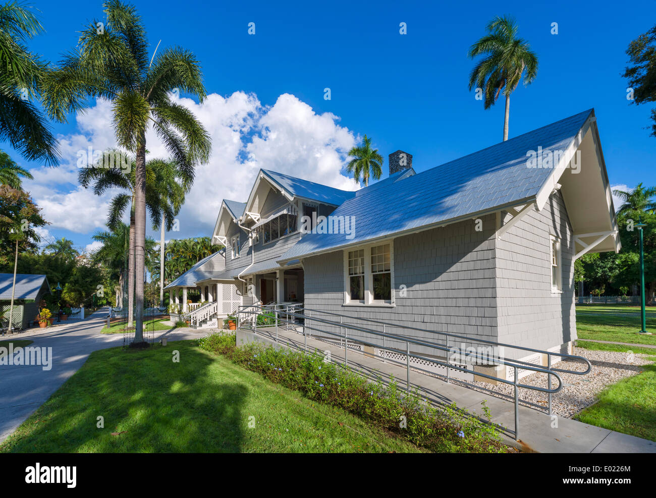 Der Ford nach Hause, Edison und Ford Winter Estates in Fort Myers, Florida, USA Stockfoto