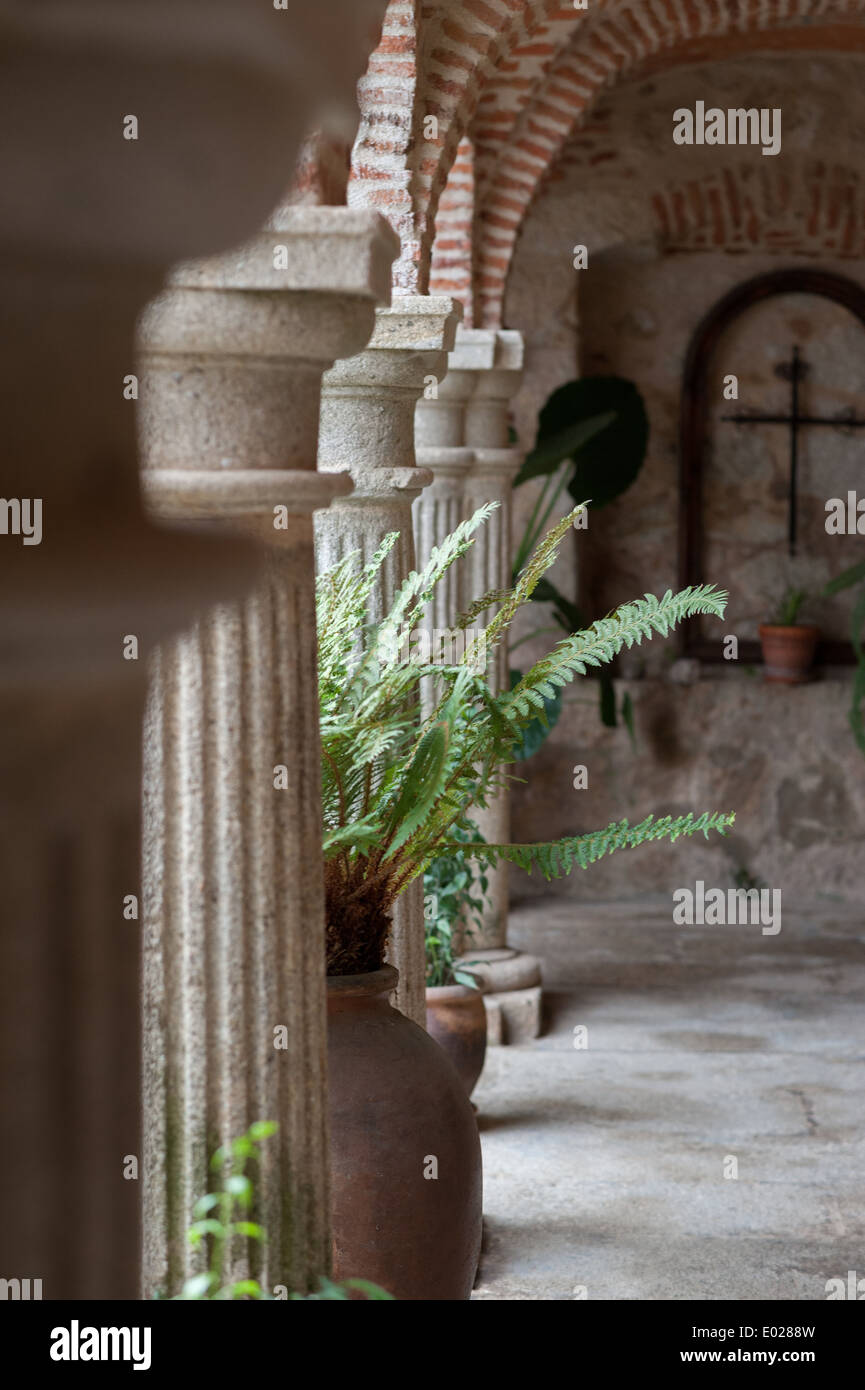 El Palancar Convent, Pedroso de Acim, Cáceres, Extremadura, Spanien, Europa Stockfoto