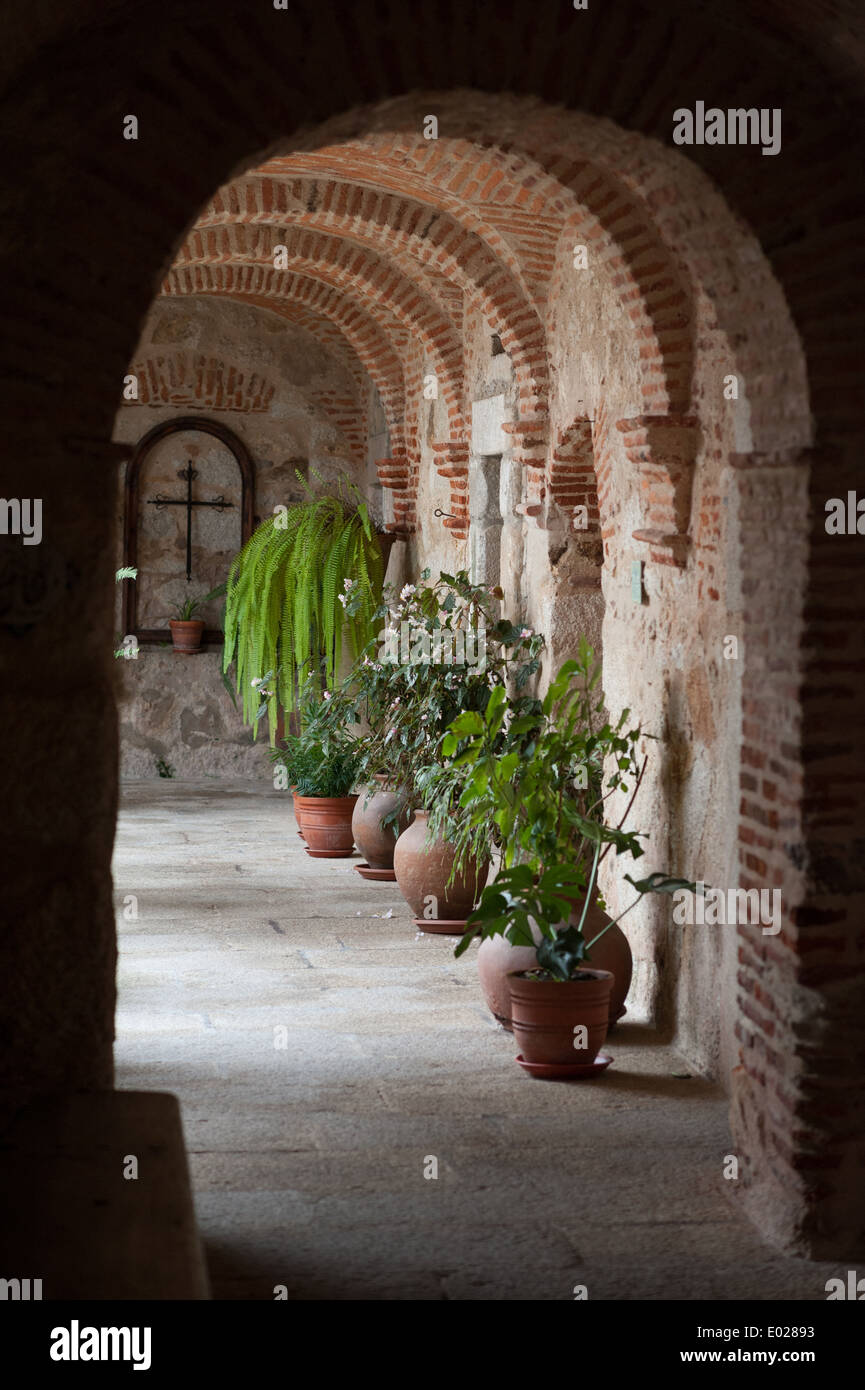 El Palancar Convent, Pedroso de Acim, Cáceres, Extremadura, Spanien, Europa Stockfoto