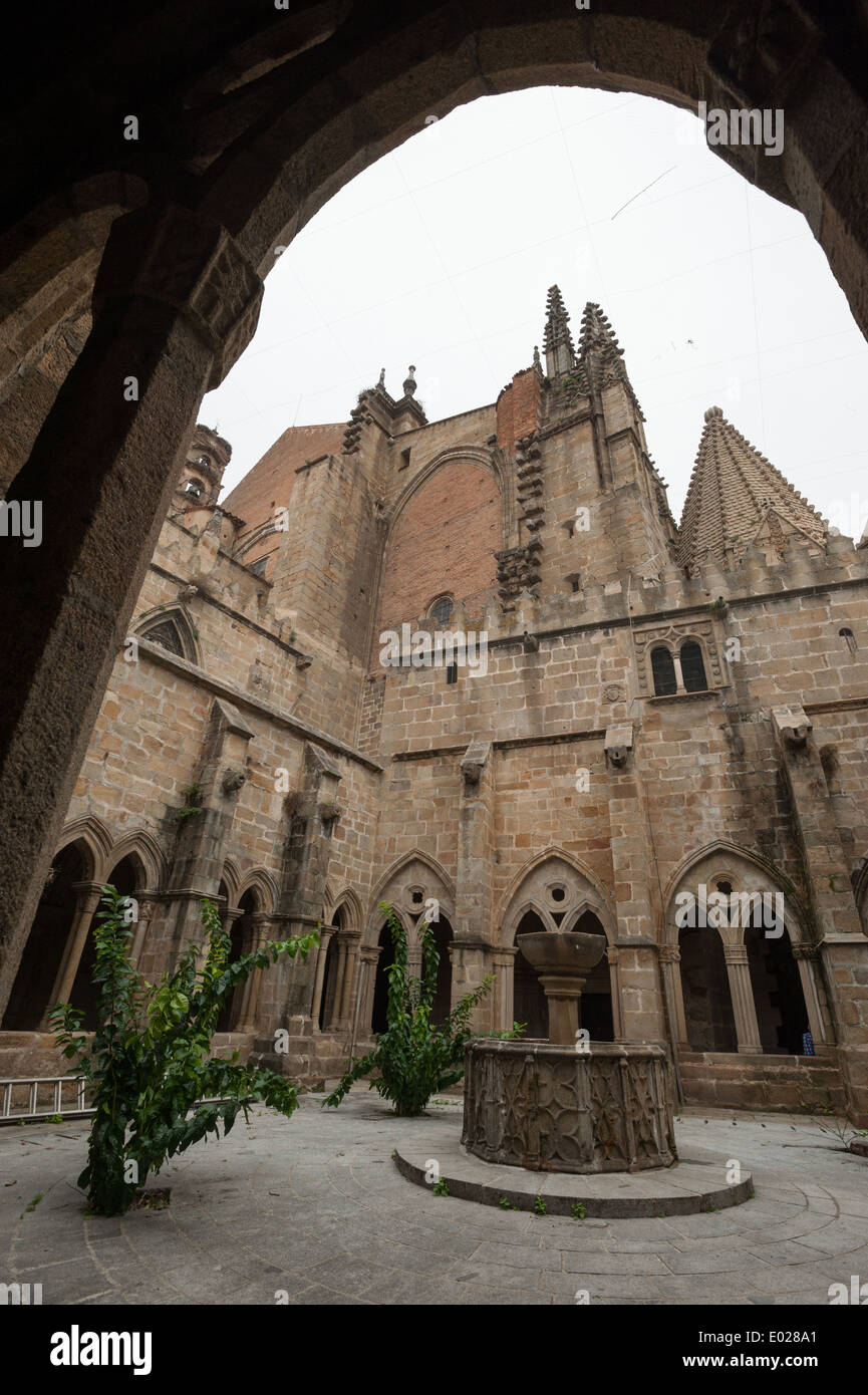 Die Kathedrale von Plasencia, Plasencia, Cáceres, Extremadura, Spanien, Europa Stockfoto
