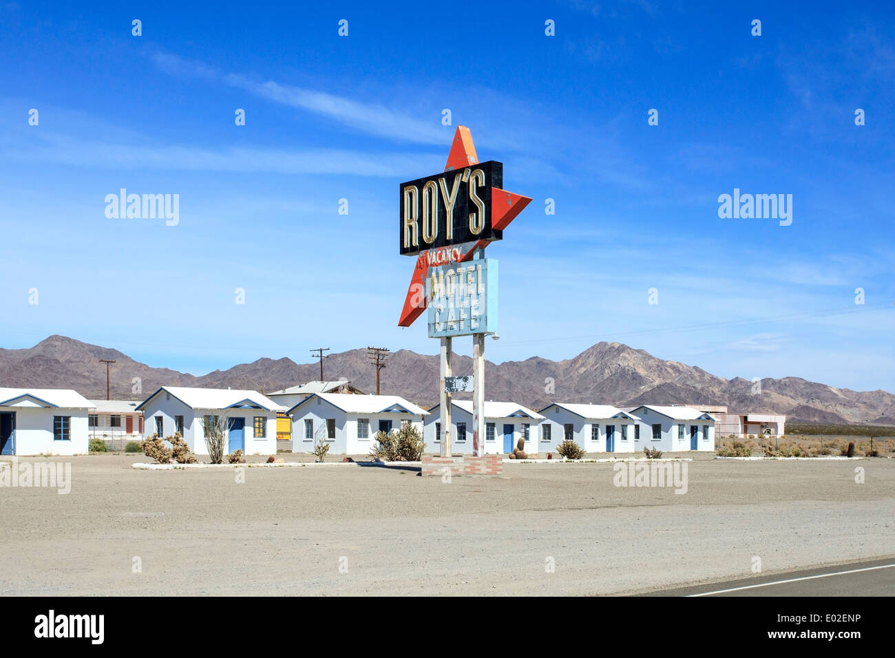 Die berühmte Route 66, California Stockfoto