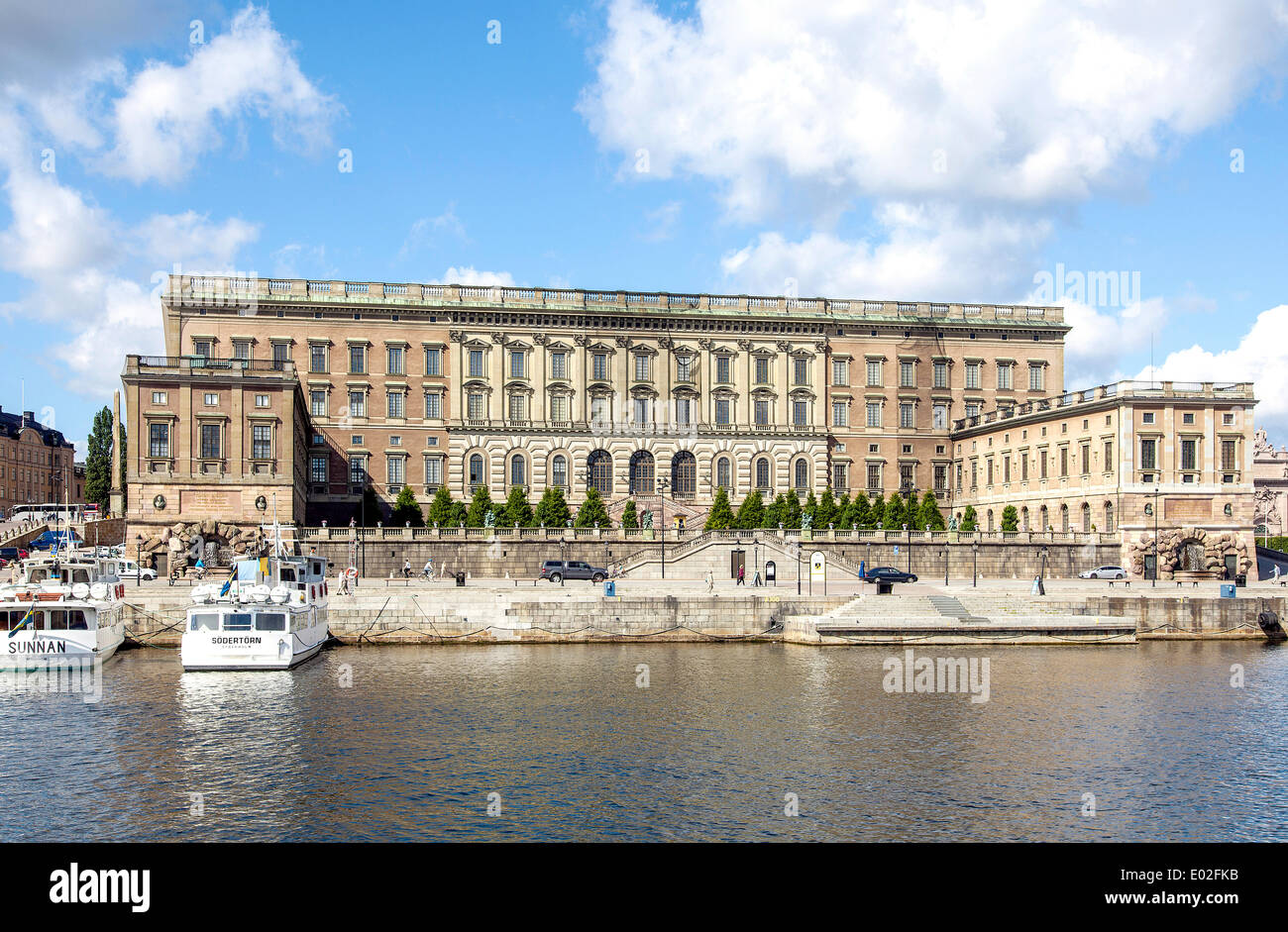 Stockholm Palast oder Schloss, Kungliga Slottet, Stockholms Slott, Altstadt, Gamla Stan, Stockholm, Stockholms län Stockfoto