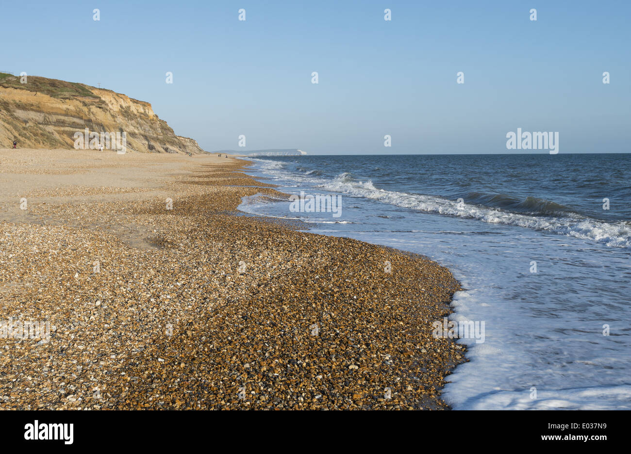 Die Landzunge von Hengistbury Kopf lokalen Naturschutzgebiet zwischen Christchurch und Bournemouth England UK Stockfoto