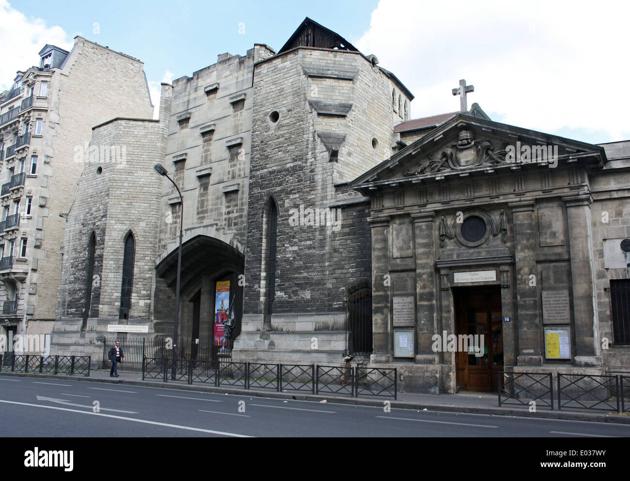 Paris, Frankreich, Basilika Sainte Jeanne d ' Arc Stockfoto