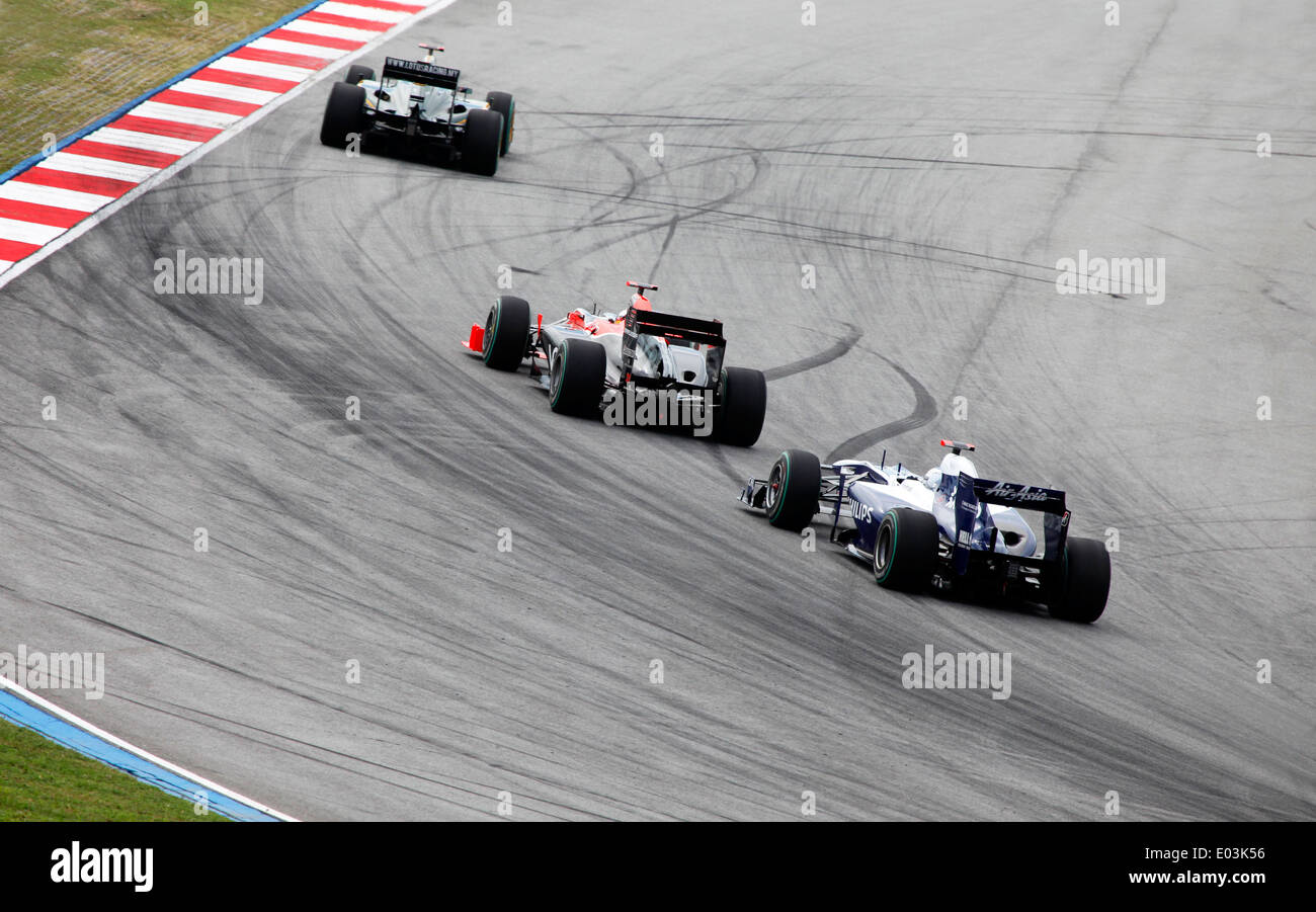 Grand Prix von Malaysia in Sepang F1 erste Circuit in Sepang Stockfoto