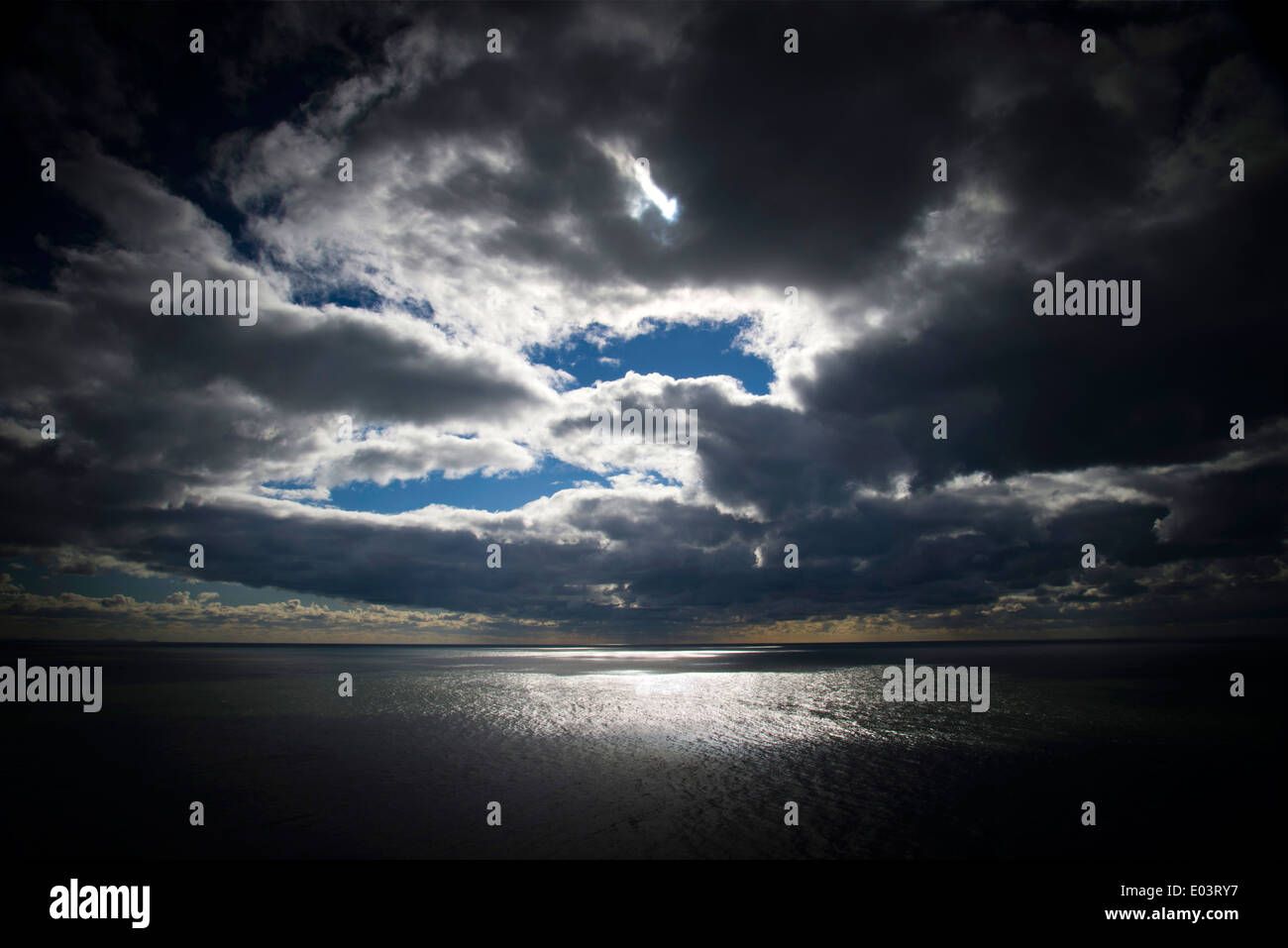 Blick auf das Meer Stockfoto