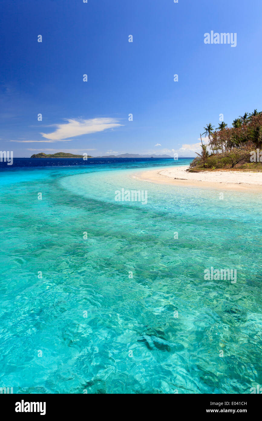 Philippinen, Palawan, Calamian Gruppe, Cagdanao Insel Stockfoto Philippinen, Palawan, Calamian Gruppe, Cagdanao Insel Stockfoto