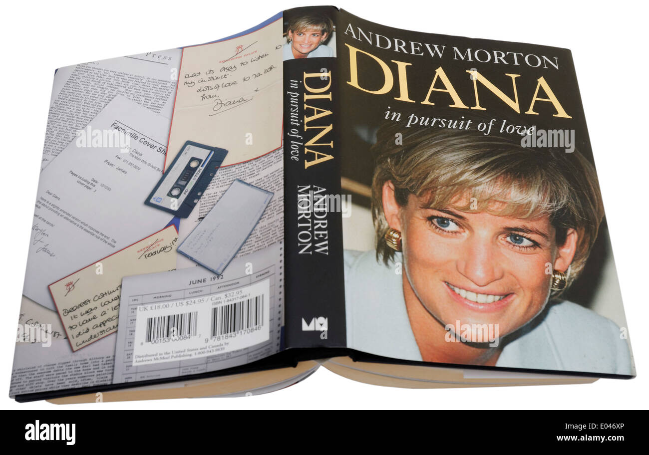Diana auf der Suche nach Liebe von Andrew Morton Stockfoto