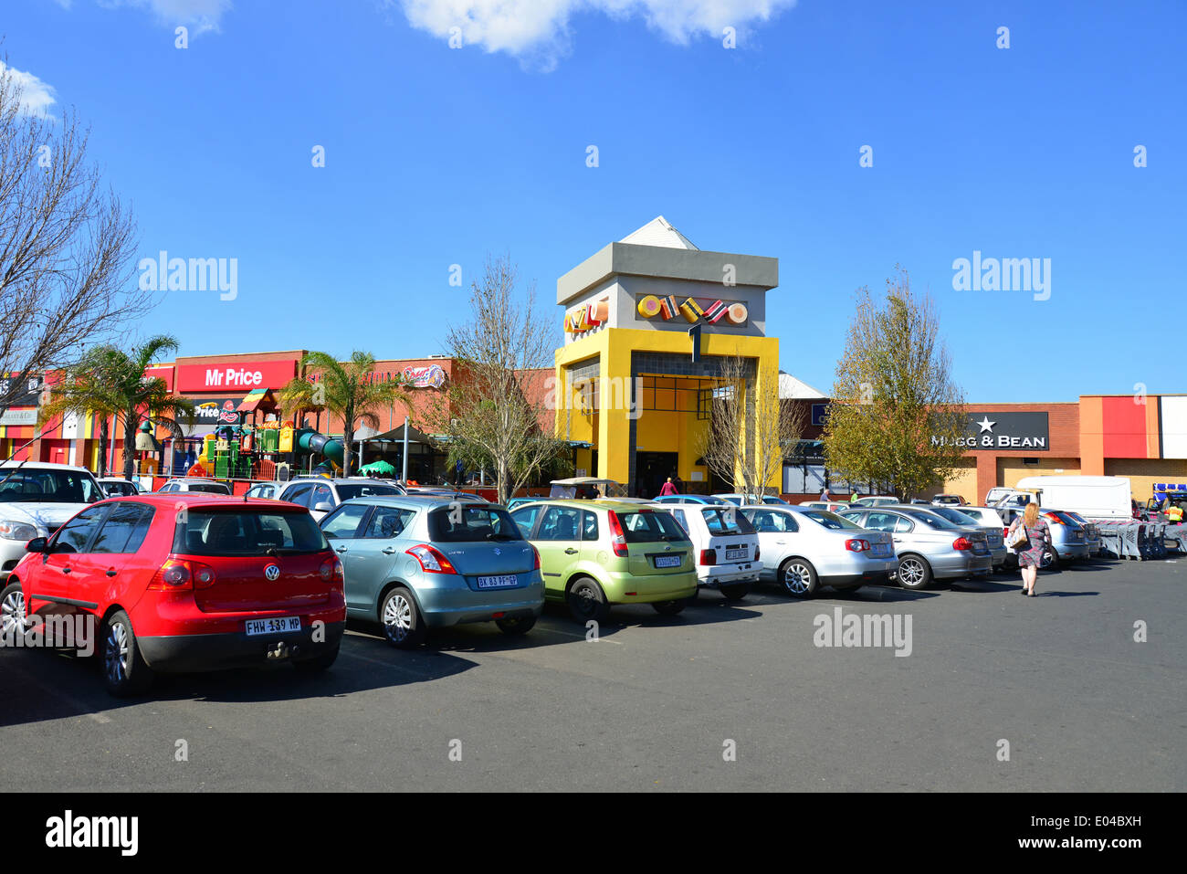 Karneval-Einkaufszentrum, Brakpan, in der Nähe von Johannesburg, Gauteng Provinz, Republik Südafrika Stockfoto