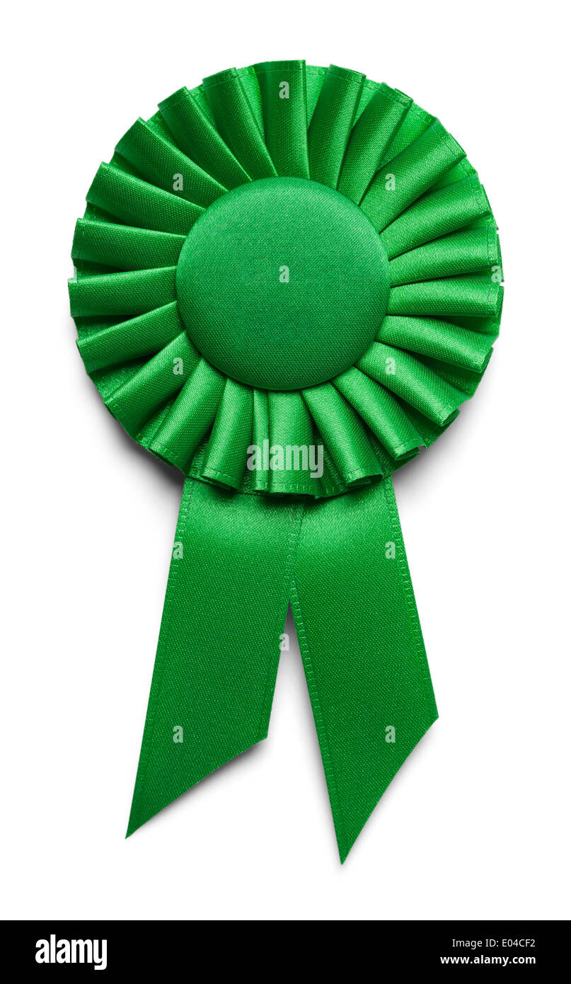 Großen Webband mit textfreiraum Isolated on White Background. Stockfoto
