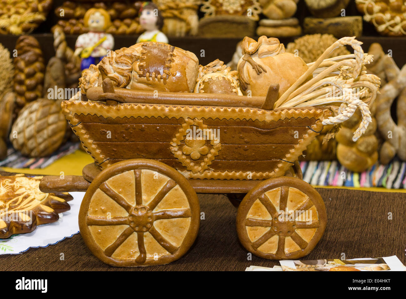 Bäckerei. Internationale Grüne Woche Berlin 2013 Stockfoto