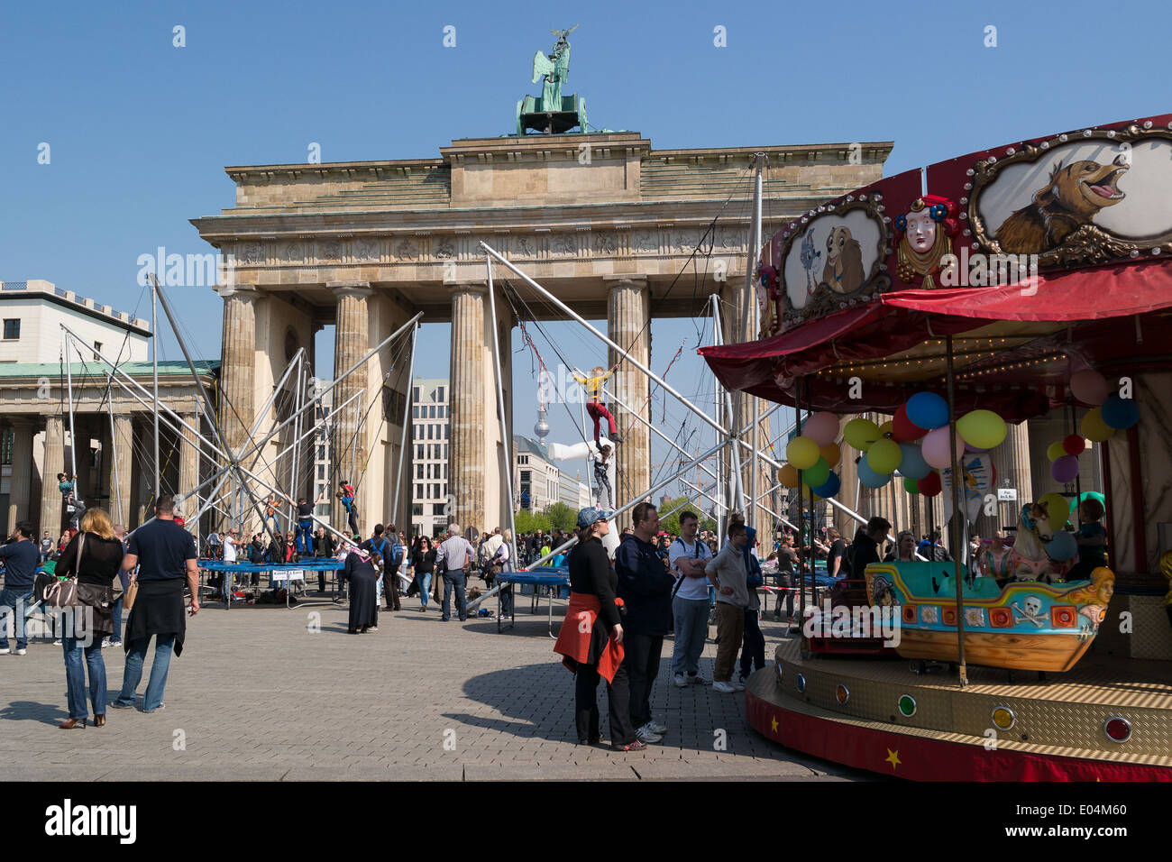 Unter dem Motto wurde "Kinder sind unsere Zukunft" stattfindenden internationalen Kinderfest, 23 Nisan (türkische Nationalfeiertag) Stockfoto