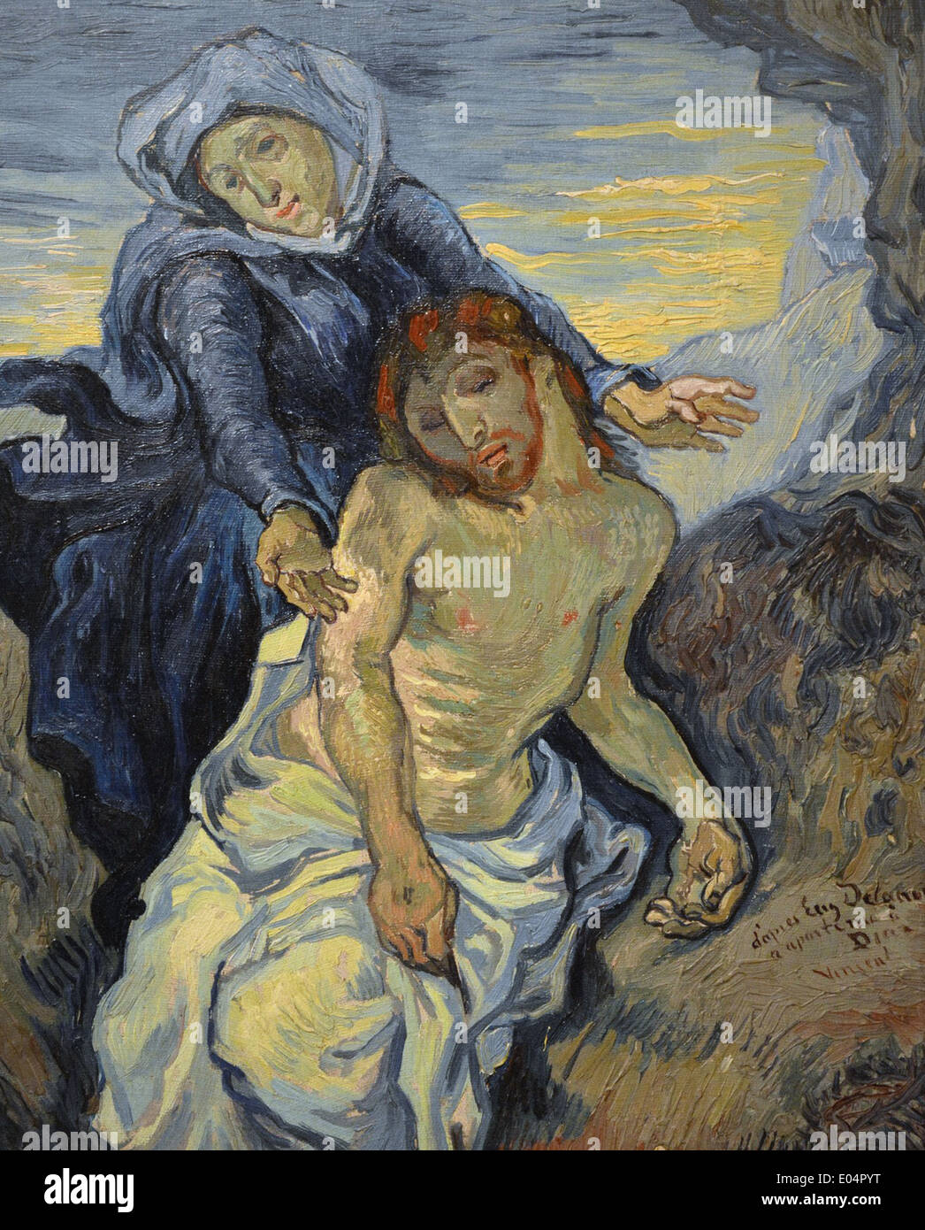 Vincent Van Gogh Pieta Stockfoto