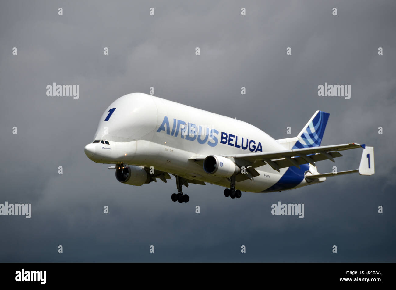Airbus Beluga in Toulouse Stockfoto