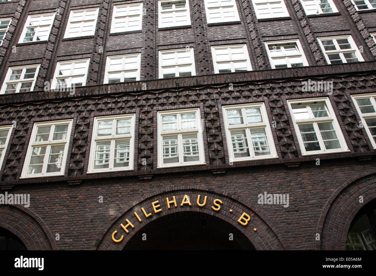 Anzeigen Architektur Chile Haus Deutschland Europa bauen Hamburg Haus Häuser Immobilien Immobilien Stadtzentrum Länder reisen t Stockfoto