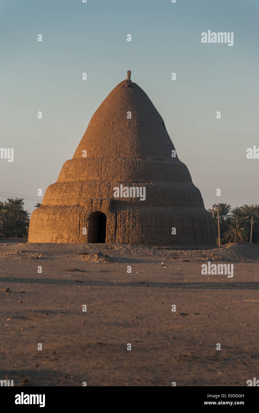 Qubba, Kerma, Nord-Sudan Stockfoto