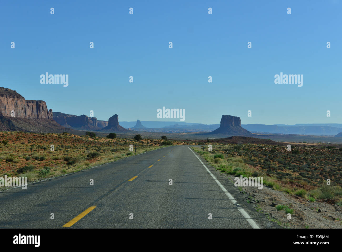 Monument Valley in Utah / Arizona. Stockfoto