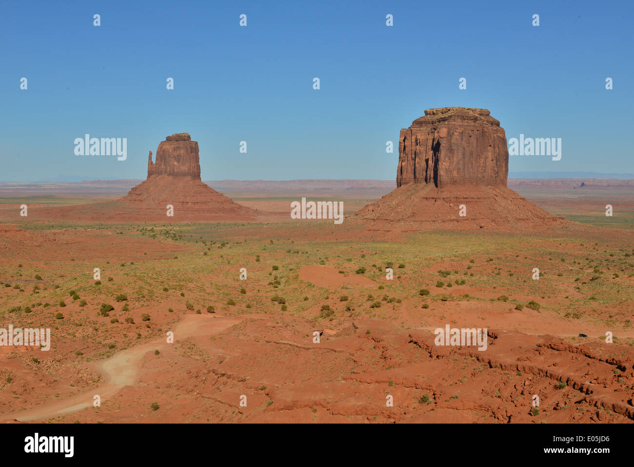 Monument Valley in Utah / Arizona. Stockfoto