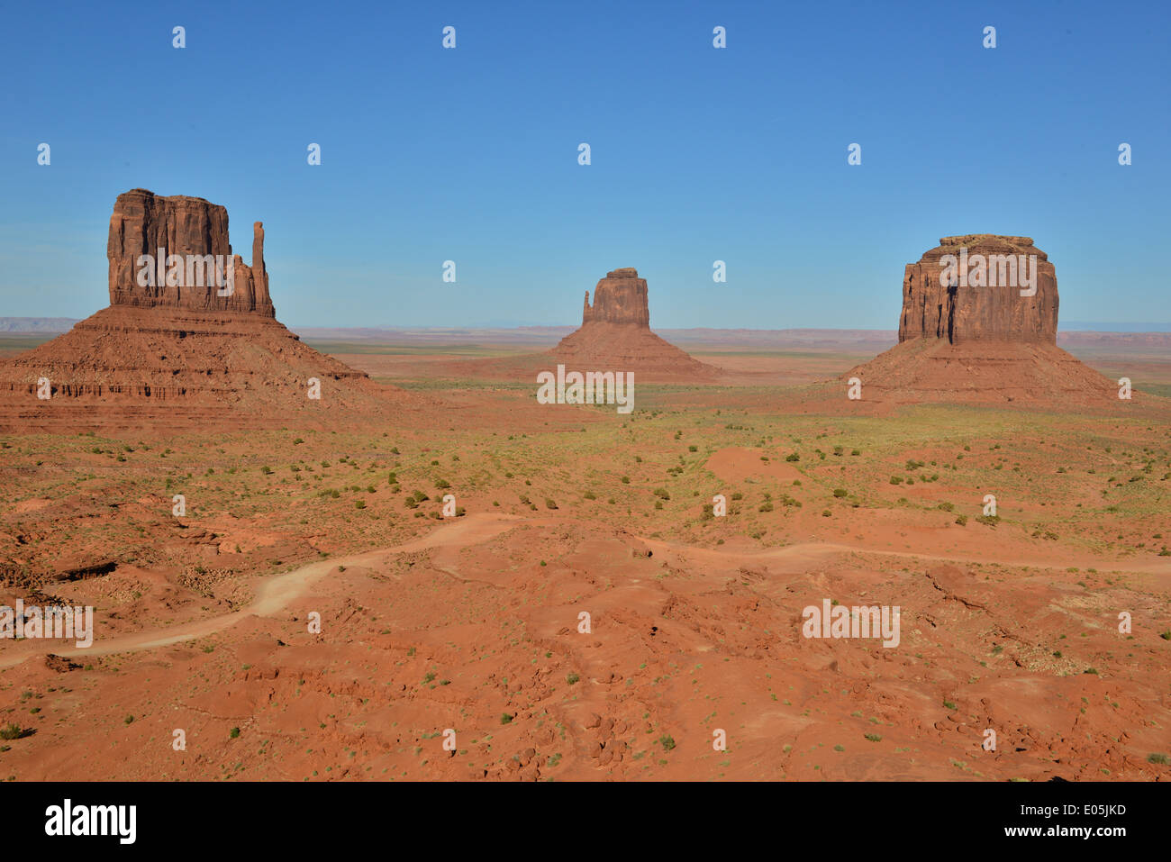 Monument Valley in Utah / Arizona. Stockfoto