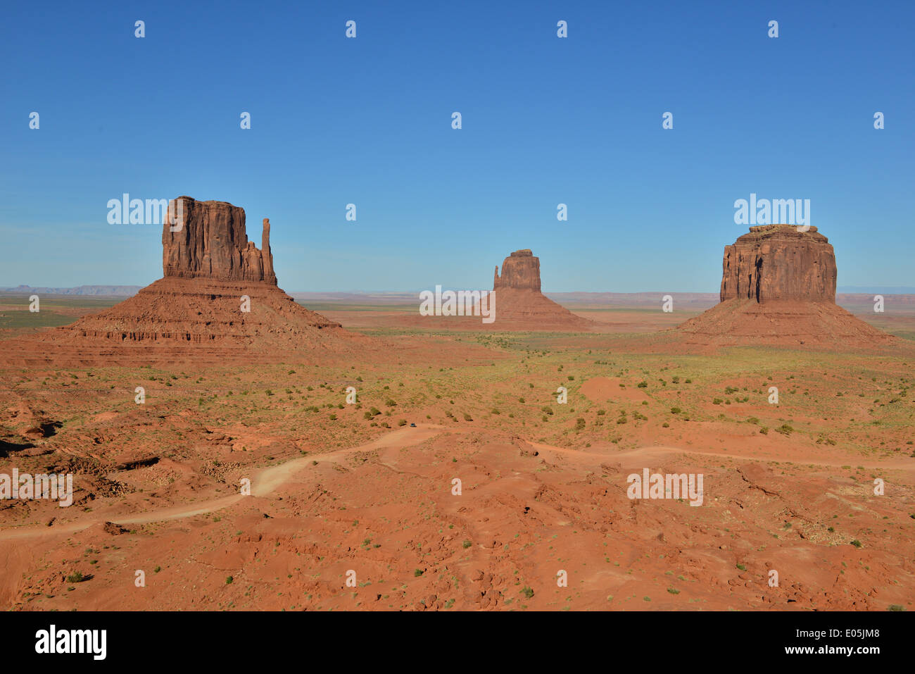 Monument Valley in Utah / Arizona. Stockfoto