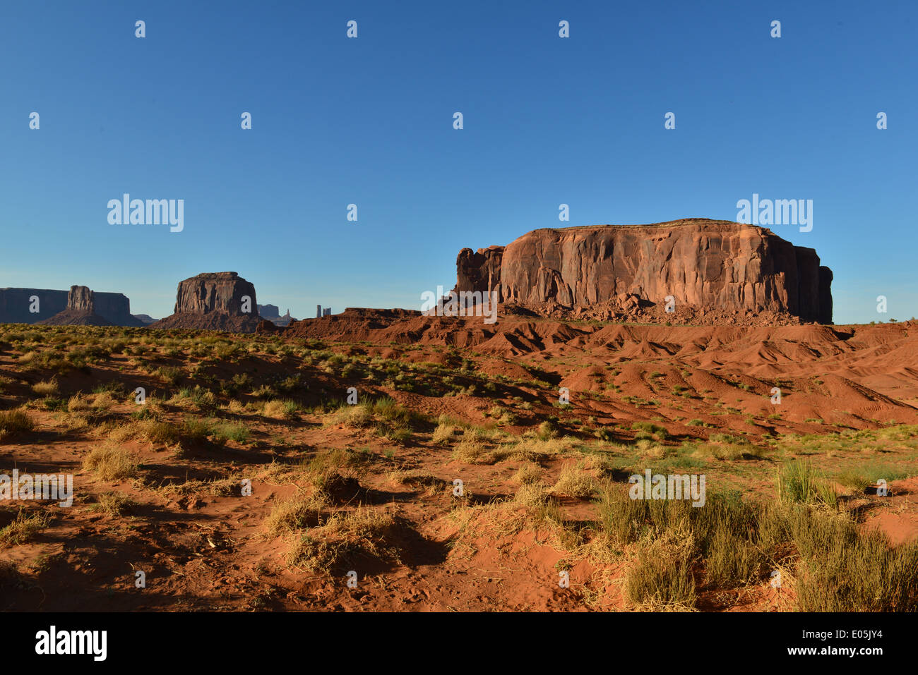 Monument Valley in Utah / Arizona. Stockfoto
