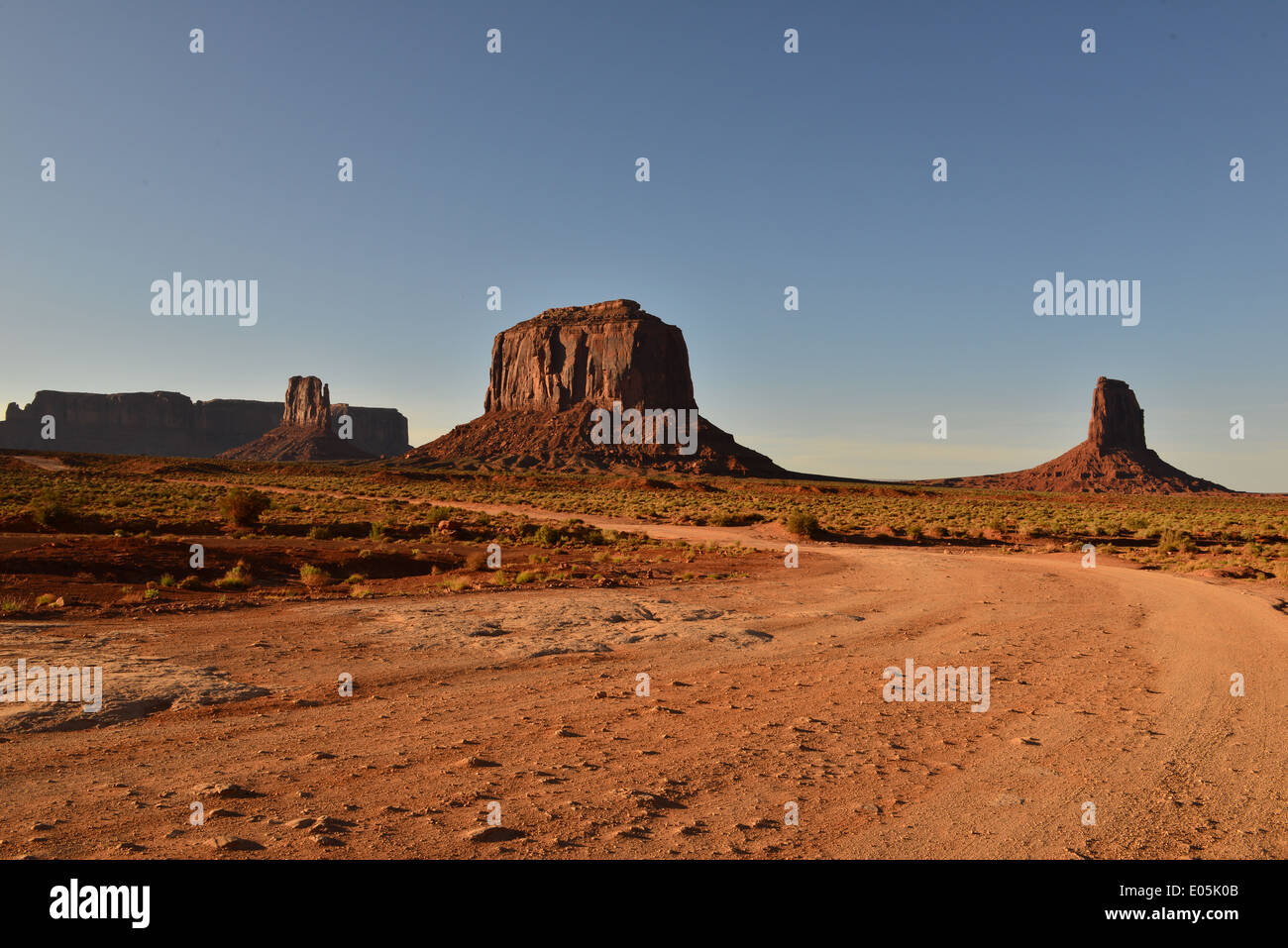 Monument Valley in Utah / Arizona. Stockfoto