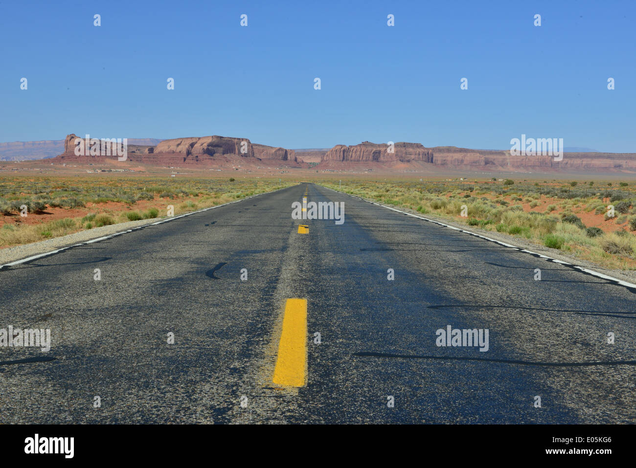 Monument Valley in Utah / Arizona. Stockfoto