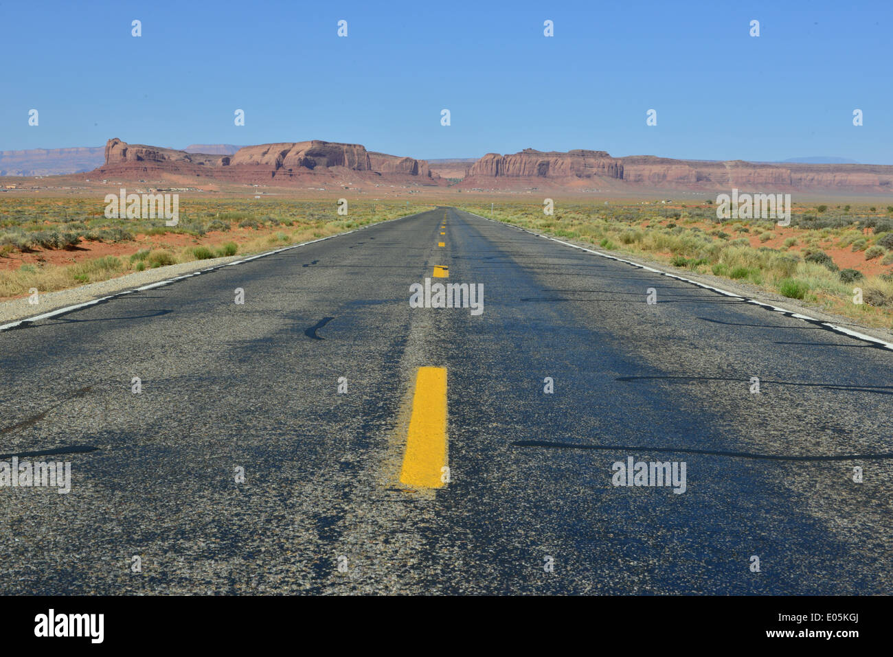 Monument Valley in Utah / Arizona. Stockfoto