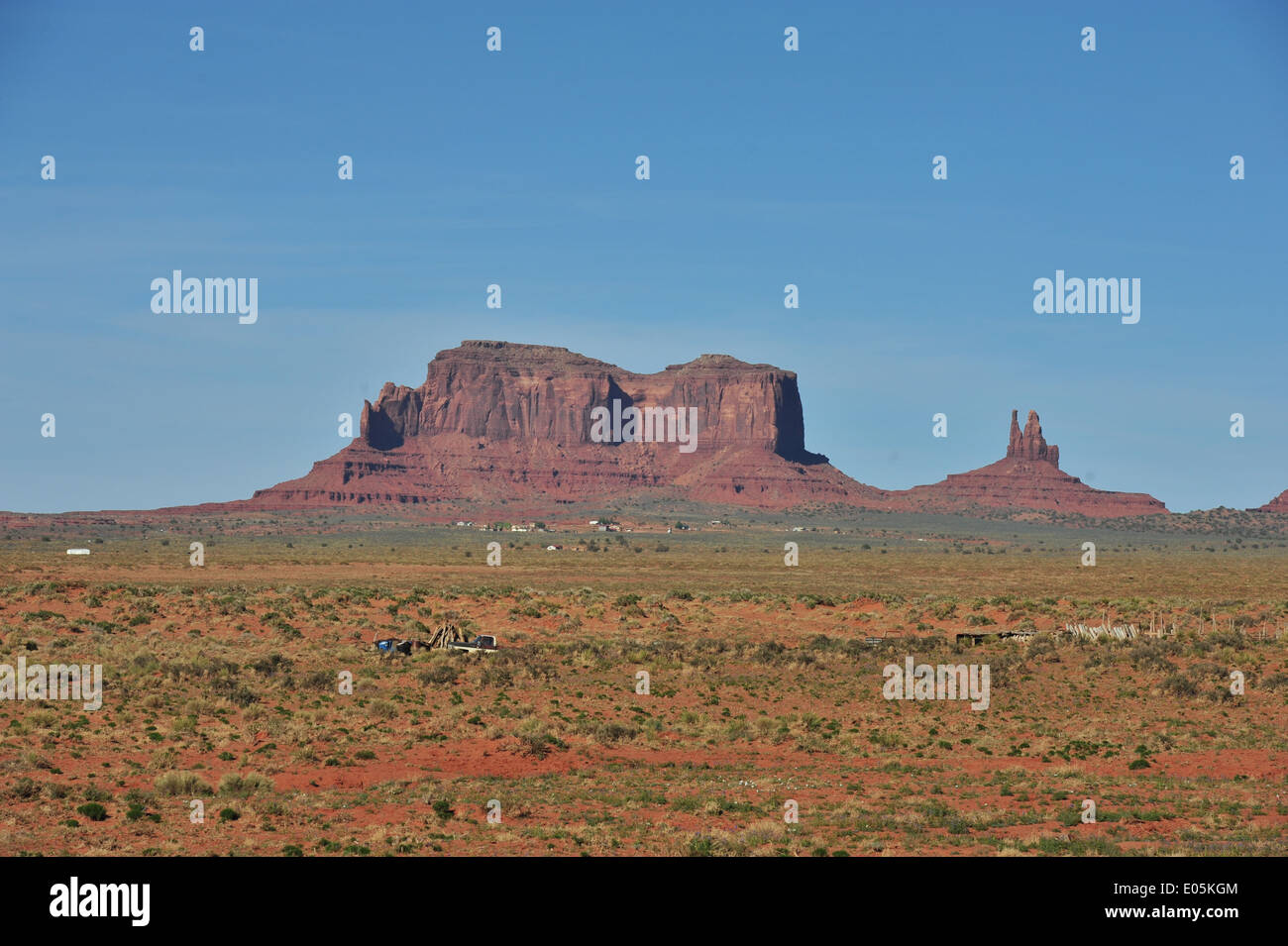 Monument Valley in Utah / Arizona. Stockfoto