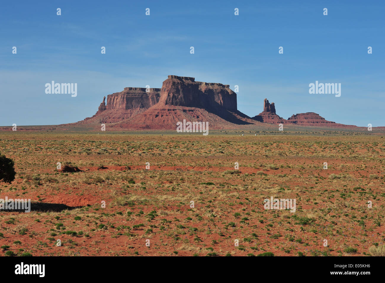 Monument Valley in Utah / Arizona. Stockfoto