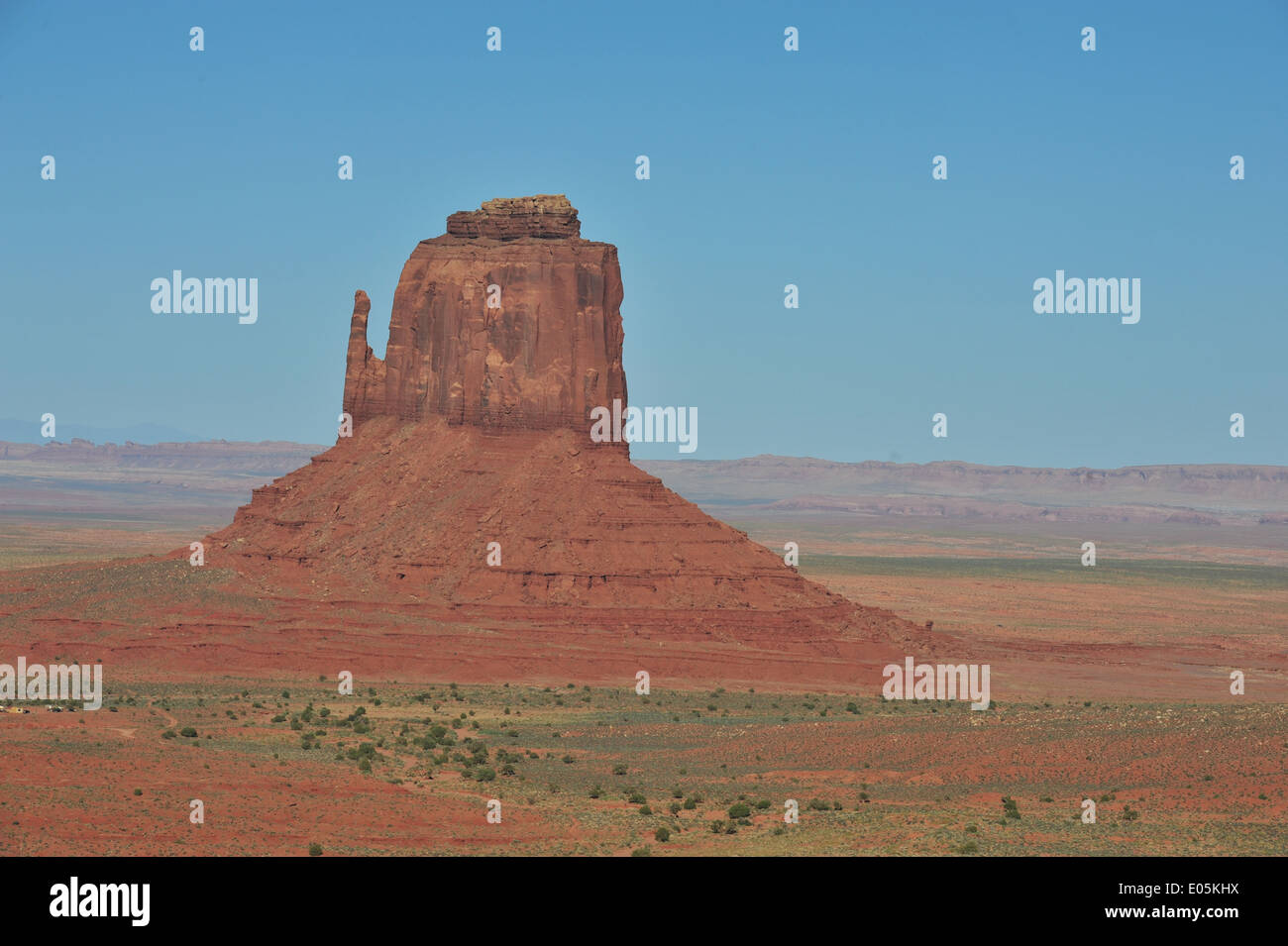 Monument Valley in Utah / Arizona. Stockfoto
