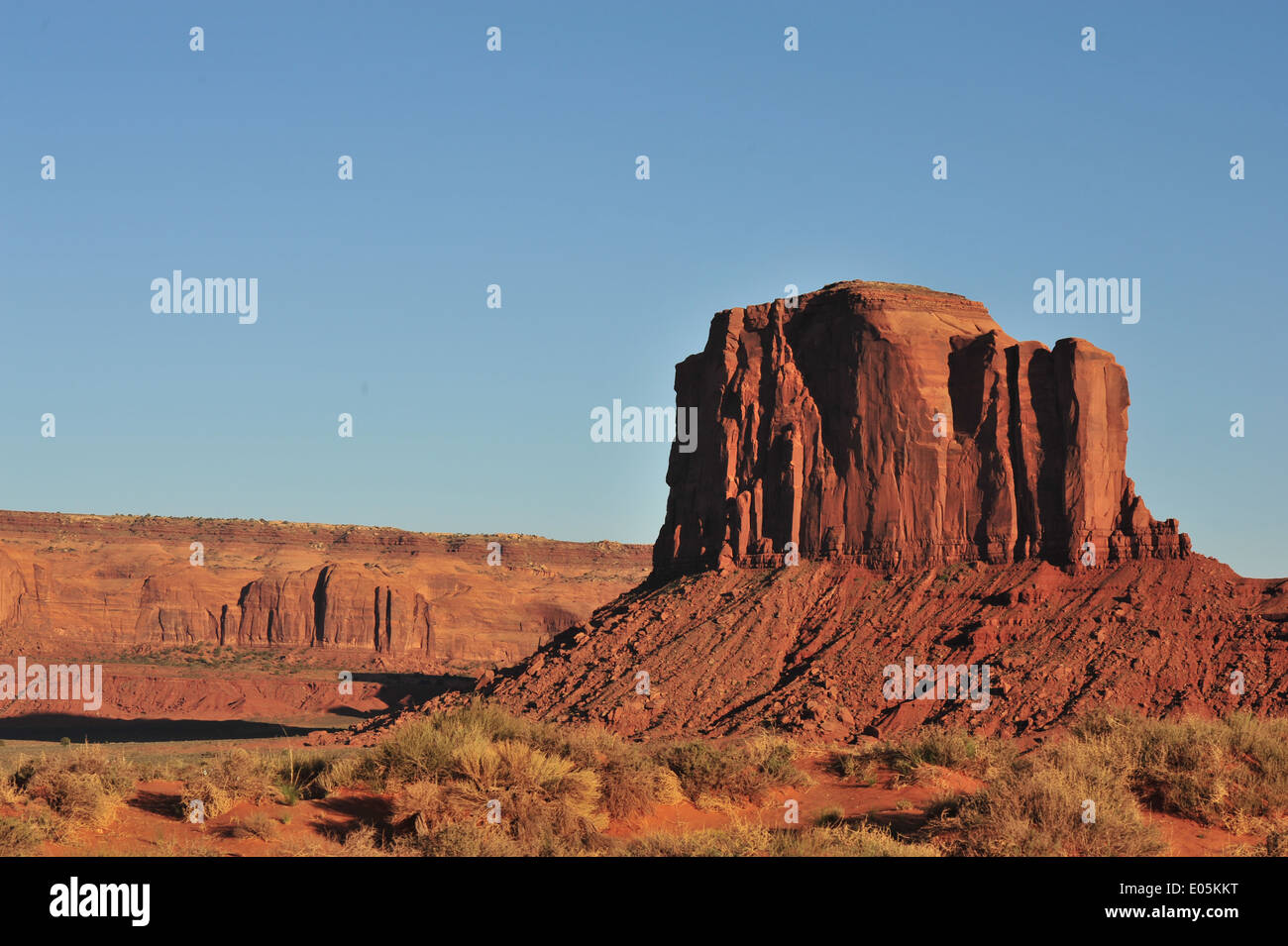Monument Valley in Utah / Arizona. Stockfoto