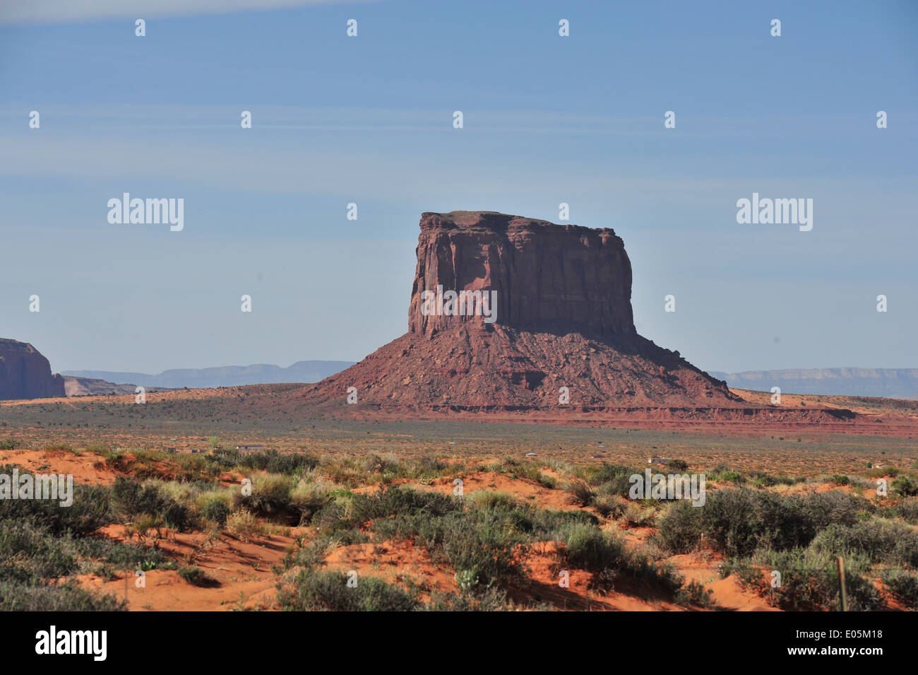 Monument Valley in Utah / Arizona. Stockfoto