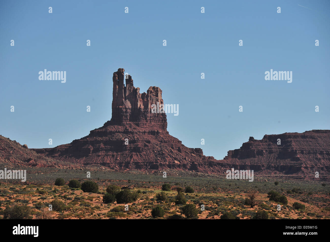 Monument Valley in Utah / Arizona. Stockfoto