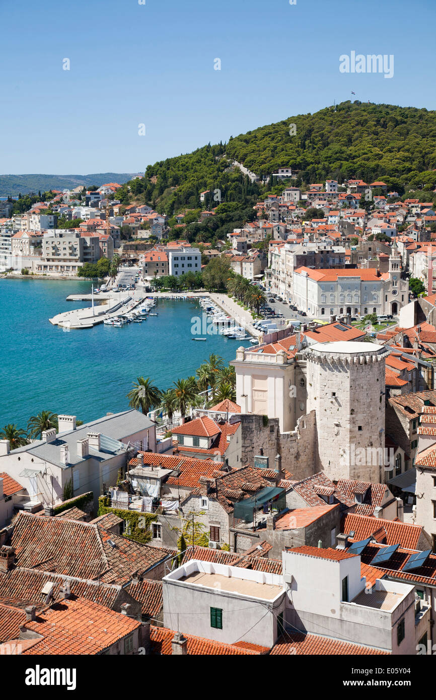 Stadtbild, Split, Dalmatien, Kroatien, Europa Stockfoto