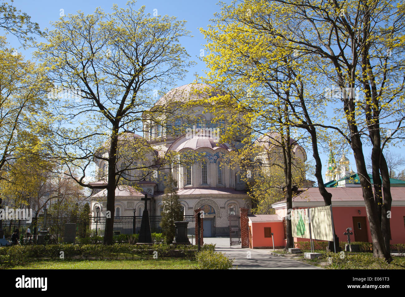 Nowodewitschi-Friedhof, St. Petersburg, Russland. Stockfoto