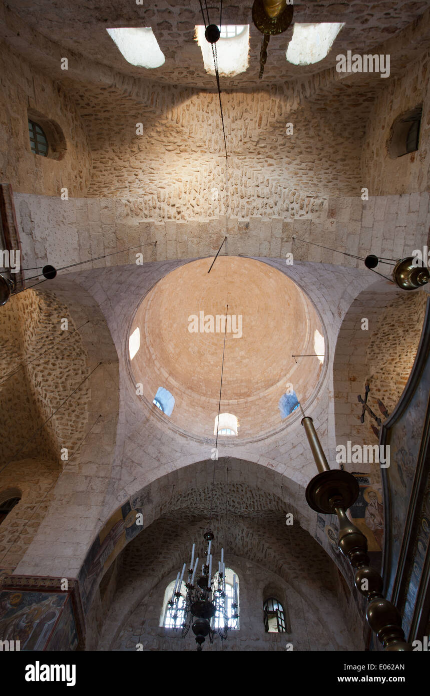 Die Kirche im Kloster des Kreuzes, Jerusalem, Israel. Stockfoto