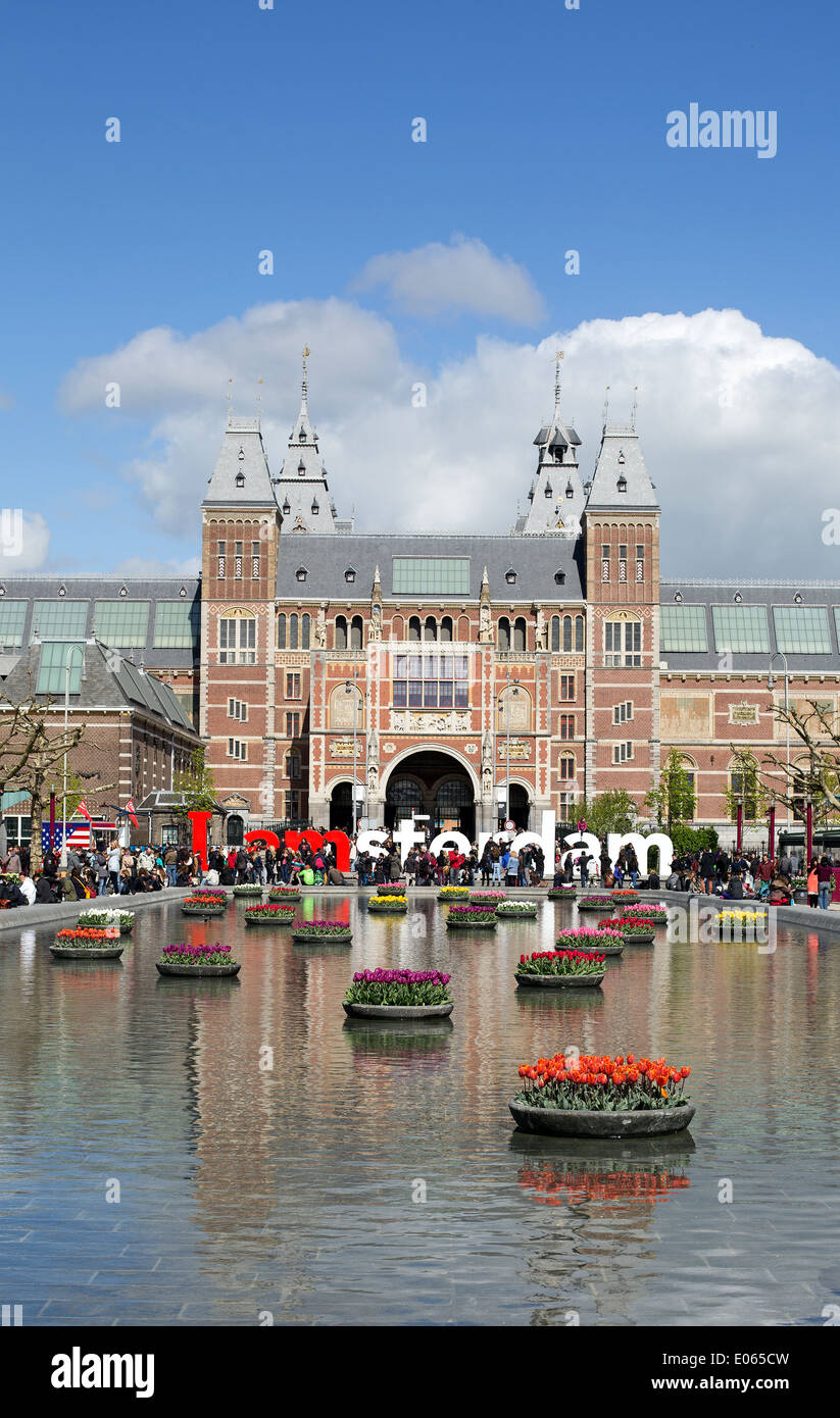 Amsterdam-Wahrzeichen Stockfoto