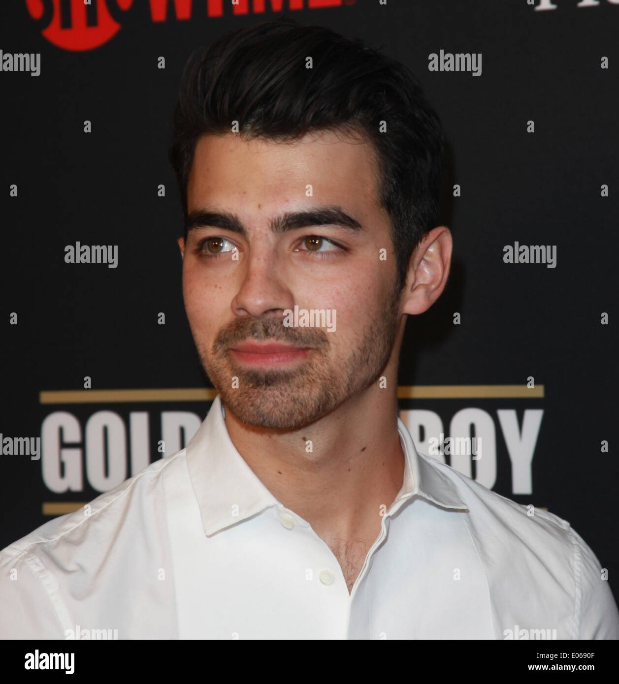 Las Vegas, Nevada, USA. 3. Mai 2014. Sänger Joe Jonas besucht die VIP