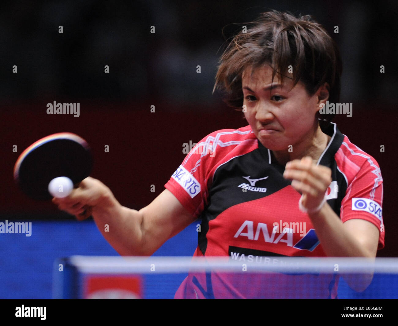 Tokio, Japan. 4. Mai 2014. Hirano Sayaka Japans spielt gegen NG Flügel