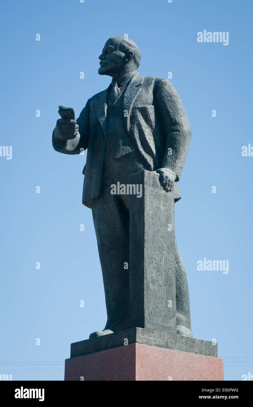Lenin-Denkmal in Simferopol Krim 2014 Krise Stockfoto